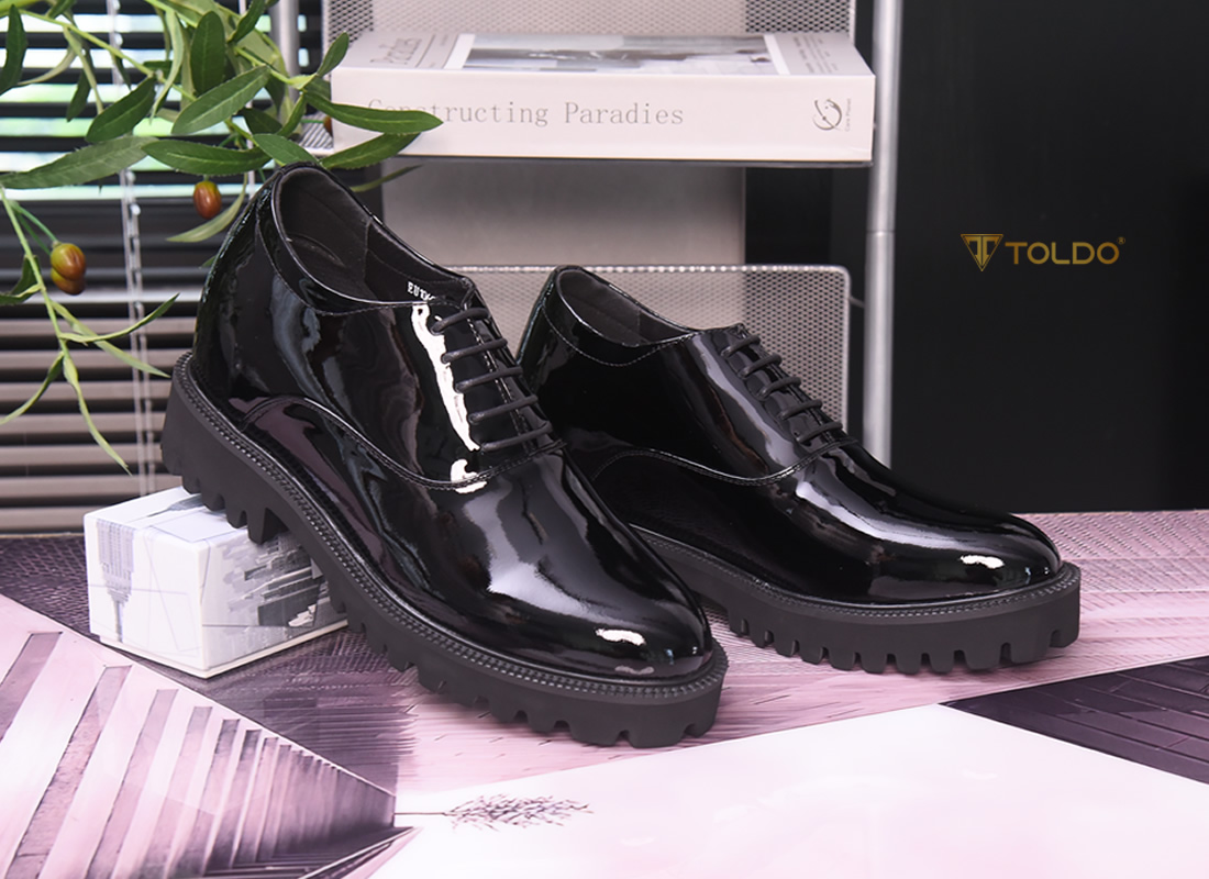 Giày nam cao 12cm siêu nhẹ da thật 17